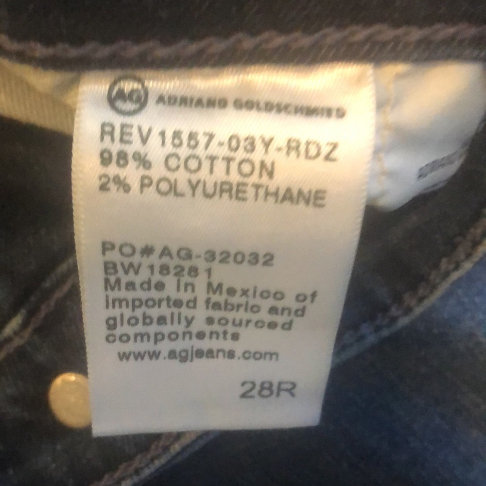 AG 28r The Prima Crop mid-rise cigarette crop jeans - Picture 6 of 7